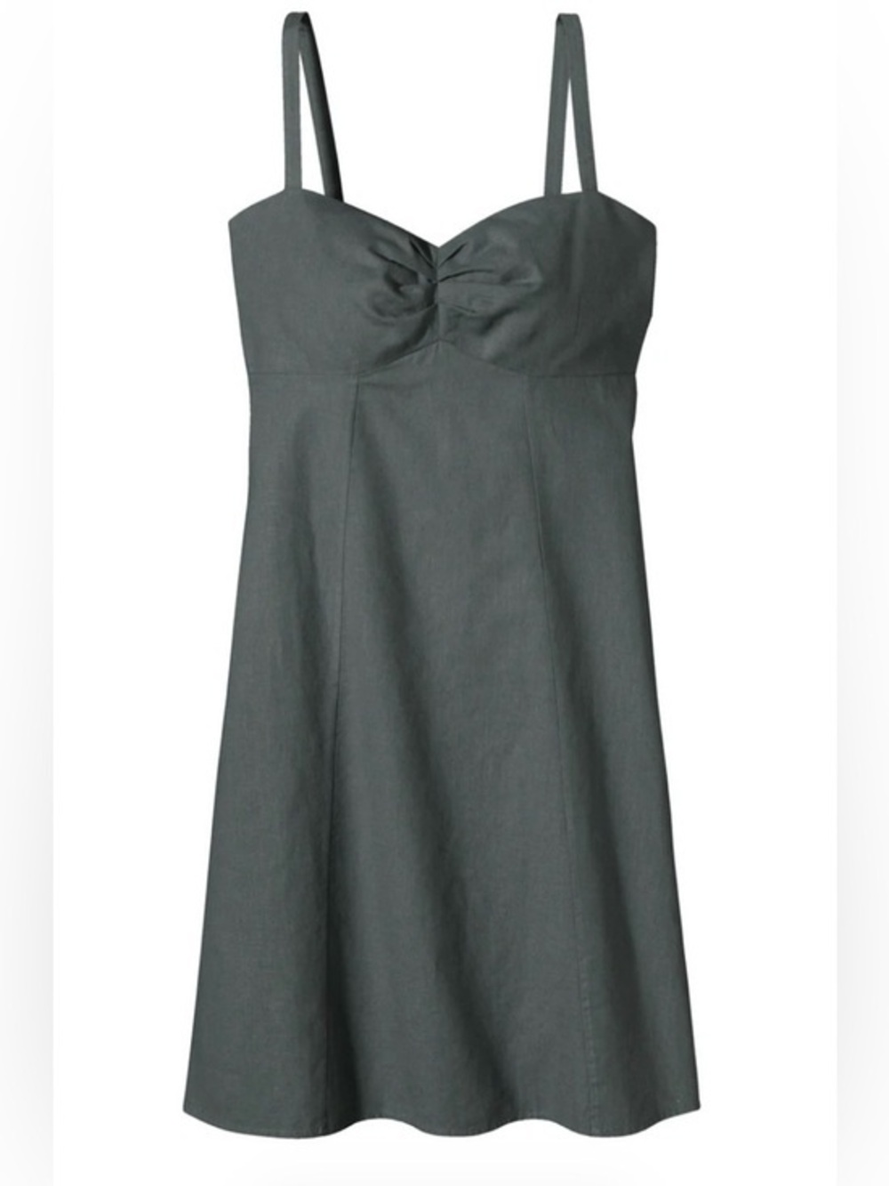 Patagonia Women’s Summertime Mini Dress Olive Green Size 4 Outdoor Organic